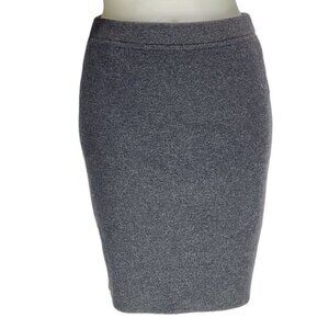 Escada By Margaretha Ley Gray Wool Blend Pencil Skirt